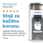 Baby Brezza Elektrický ohřívač lahví s LCD displejem bílý – Zboží Mobilmania