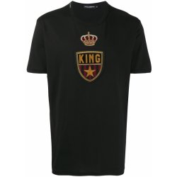 Dolce & Gabbana King tričko 46 černá