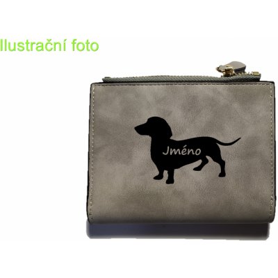 Dámská peněženka se psem Jezevčík – Zboží Mobilmania