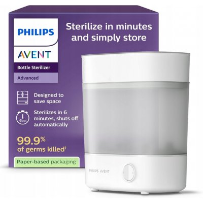 Philips Avent Sterilizátor parní elektrický SCF291/00 White – Hledejceny.cz