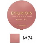 Bourjois Little Round Pot Blush Tvářenka 74 Rose Ambré 2,5 g – Sleviste.cz