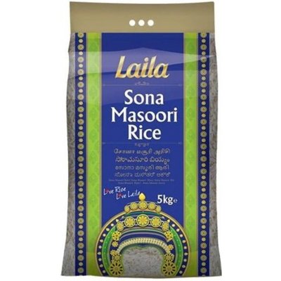 Laila Foods Sona masoori rýže 5 kg – Zboží Dáma