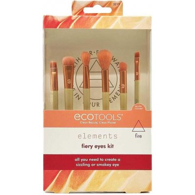 EcoTools Elements Fiery Eyes Makeup Brush Kit Sada štětců na líčení očí – Zboží Mobilmania