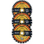 DeWalt Pilový kotouč Extreme 2nd Fix 3 Pack DT10397 – Hledejceny.cz