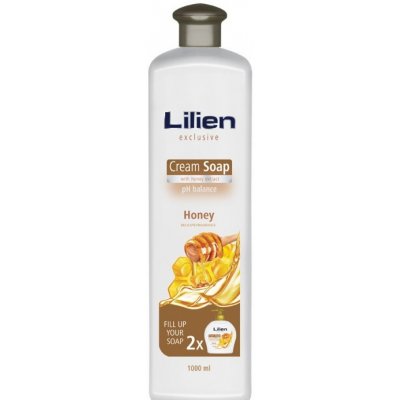 Lilien Exclusive Honey tekuté mýdlo náhradní náplň 1 l