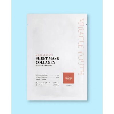 Village 11 Factory Miracle Youth Sheet Mask Collagen 23 g