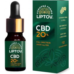 Konopná Farma Liptov CBD OLEJ 20% 10 ml