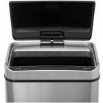 5five Odpadkový koš nerez Simply Smart 40 l stříbrný – Hledejceny.cz