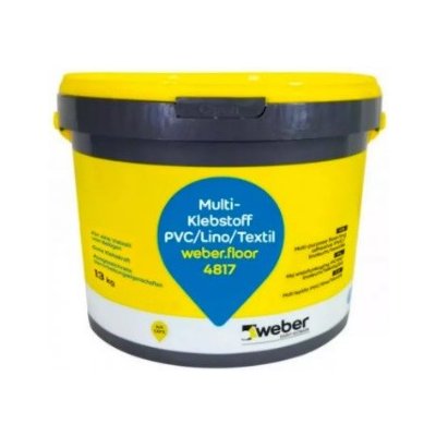 Weber floor Disperzní lepidlo na PVC a vinyl 4817 13 kg – Zbozi.Blesk.cz