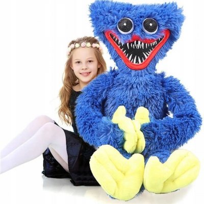 Huggy Wuggy XXL Modrá 110 cm – Zbozi.Blesk.cz