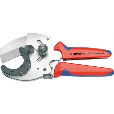 KNIPEX kleště na řezání trubek - 185mm, do Ø 25mm vnějšího průměru, pro tenkostěnné plastové trubky (9020185)