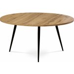 Autronic AF-3004 OAK MDF divoký dub, kov černý lak – Zboží Mobilmania