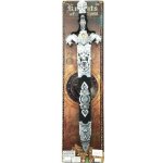 Teddies meč v pouzdru 53 cm plast na kartě – Hledejceny.cz