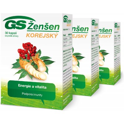GS Korejský ženšen 90 kapslí – Hledejceny.cz