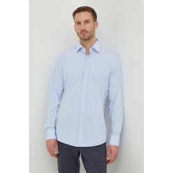 Boss pánská košile slim s klasickým límcem 50510395 modrá