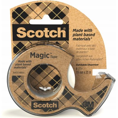 3M Scotch Magic lepicí páska s dispenzorem 900 19 mm x 20 m – Zboží Mobilmania