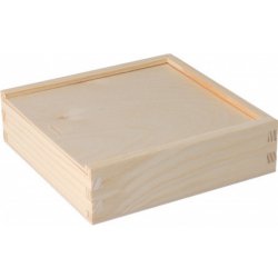 ČistéDřevo Dřevěná krabička na fotografie ve formátu 13x18 cm