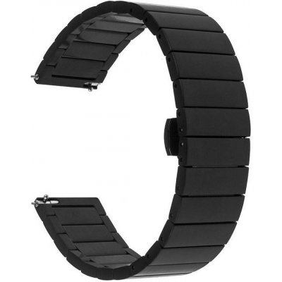 Lige Černý řemínek z nerezové oceli – Zboží Mobilmania