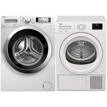 Set Beko WMY 91443LB1 + DPS 7405 G B5