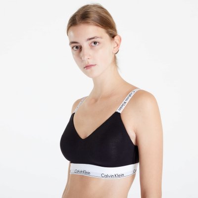 Calvin Klein Modern Cotton Light Lined bralette (Full Cup) Black