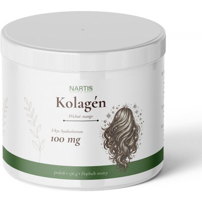 Nartis Kolagen Mango s kyselinou hyaluronovou prášek 195 g – Hledejceny.cz
