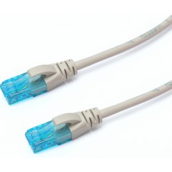 PremiumCord sputp02 Patch UTP RJ45-RJ45 level 5e, 2m, šedý