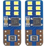 Amio LED CANBUS 12SMD UltraBright 2016 T10e (W5W) White 12V/24V – Hledejceny.cz