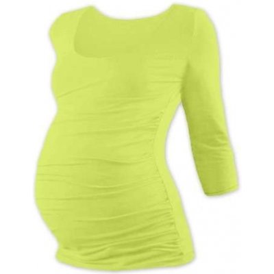 Jožánek Johanka těhotenské tričko 3/4 rukáv světle zelená – Zboží Dáma