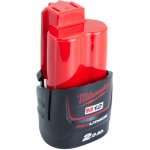 Milwaukee M12B2 12V/2.0Ah REDLITHIUM-ION 4932430064 – Zboží Dáma