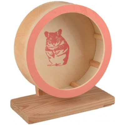 Flamingo Kolotoč Sat Danco dřevěný růžový 14,5 cm – Zbozi.Blesk.cz