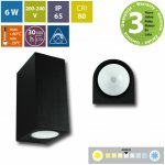 McLED LED svítidlo Revos 2S, 6W, 4000K, IP65, černá – Hledejceny.cz