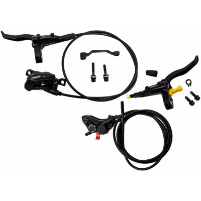 Shimano BL-MT401/BR-MT420, set kotoučových brzd 2x 4-píst – Zboží Dáma