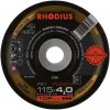 Brusný kotouč Rhodius Brusný kotouč 115 x 4,0 x 22,23 mm Z80 207884