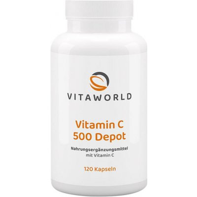 Vitaworld Vitamin C 500 Depot 120 kapslí – Hledejceny.cz