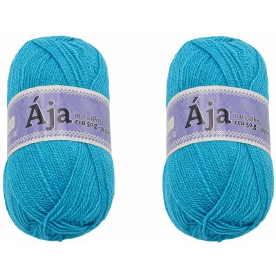 BELLATEX SET 2 ks Příze Ája NGM 50 g, 925 modrá – Hledejceny.cz