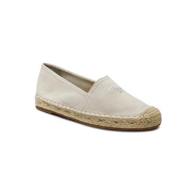 Emporio Armani espadrilky XVSS07 XD396 D417 ecru – Zboží Mobilmania