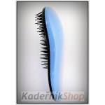 Detangler kartáč na rozčesávání vlasů s rukojetí modrý – Zboží Mobilmania