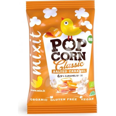 Mixit BIO popcorn do kapsy Slaný karamel 13 g – Zboží Dáma