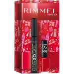 Rimmel London Extra 3D Lash řasenka 003 Extreme Black 8 ml + 60 Seconds Super Shine Nail Polish lak na nehty 315 Queen Of Tarts 8 ml dárková sada – Hledejceny.cz