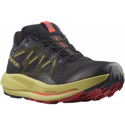 Salomon Pulsar Trail GTX 416081 black/leek green/poppy red