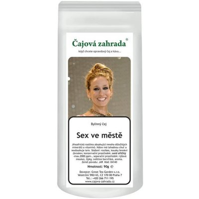 Čajová zahrada Rooibos Sex ve městě 90 g – Zboží Mobilmania