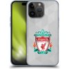 Pouzdro a kryt na mobilní telefon Apple Pouzdro Head Case Apple iPhone 15 Pro Max ZNAK LIVERPOOL FC OFFICIAL GEOMETRIC WHITE