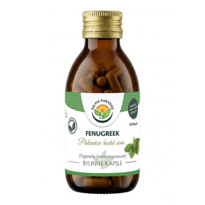 Salvia paradise Pískavice Fenugreek BIO 120 kapslí – Hledejceny.cz