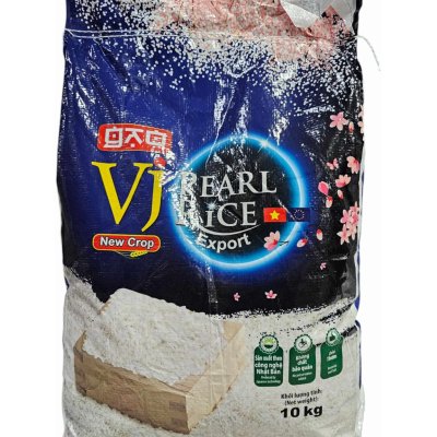 VJ Pearl Rice Jasmínová rýže 10 kg – Zboží Dáma