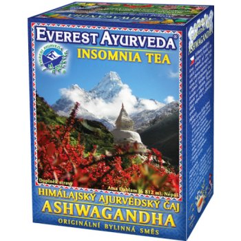 Everest Ayurveda Nespavost přepracovanost vyčerpání Ajurvedský čaj ASHWAGANDHA 100 g