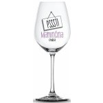 Nekupto Vtipná sklenice na víno s potiskem PSSST! Maminčina chvilka 440 ml – Zbozi.Blesk.cz