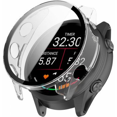 VSECHNONAMOBIL 114715 PC FULL COVER Plastový kryt se sklem pro Garmin Forerunner 570 42mm průhledný – Zboží Živě