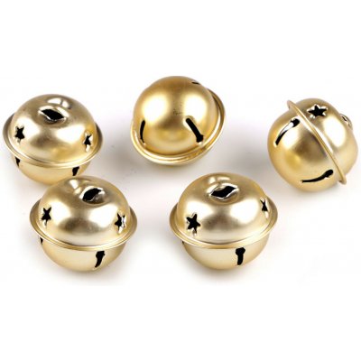 Prima-obchod Rolničky Ø24 mm 30 mm barva 4 Ø30 mm zlatá sv. – Hledejceny.cz
