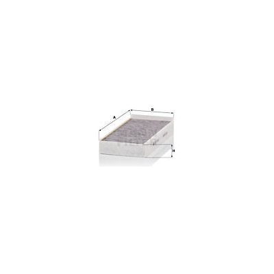 Filtr, vzduch v interiéru MANN-FILTER CUK 23 015-2 – Hledejceny.cz