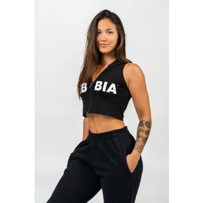 Nebbia Hero N°3 Crop bez rukávů MUSCLE MOMMY 258 Black Černá – Zboží Mobilmania